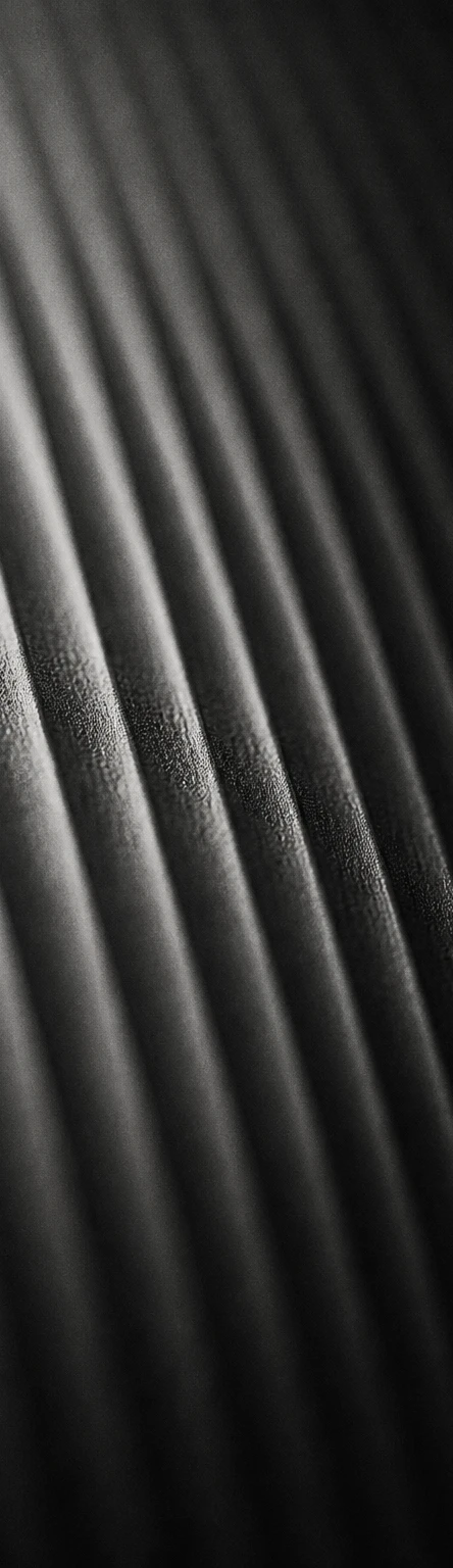 Folded fabric lit from the side